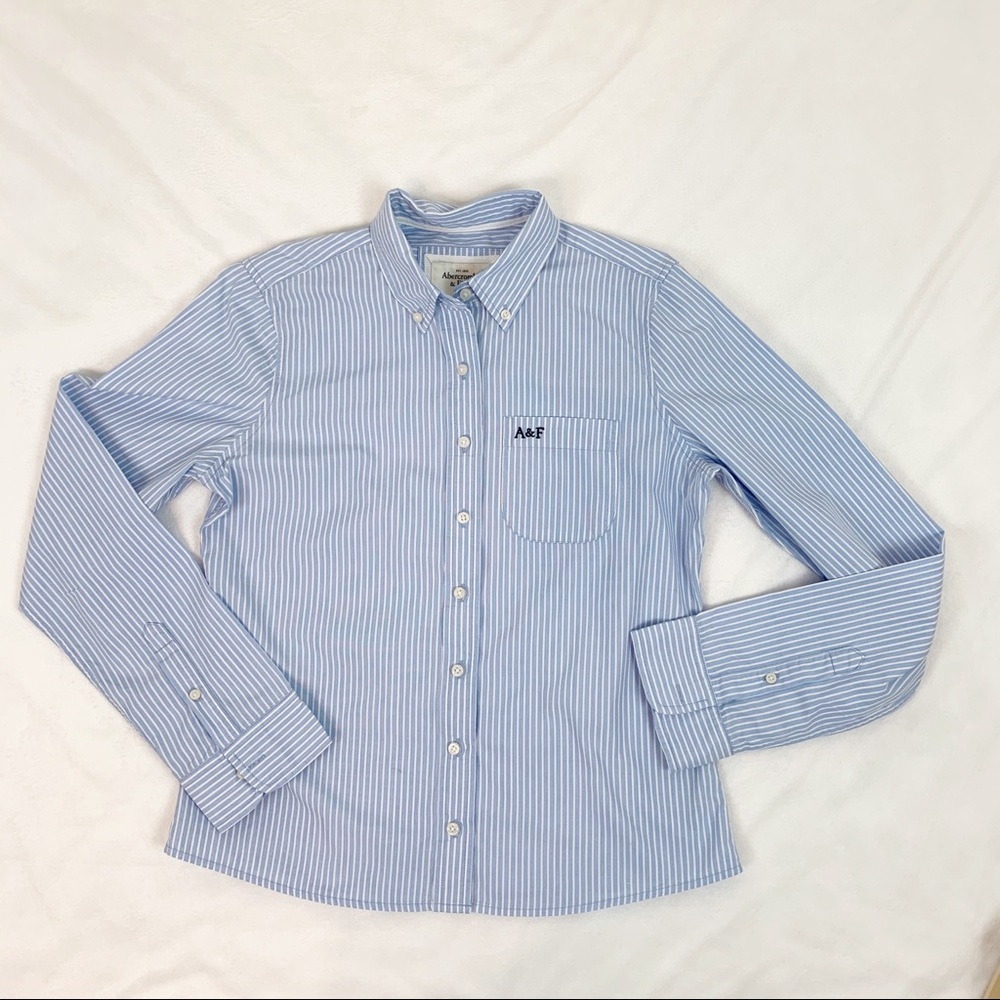 Abercrombie and Fitch long Sleeve stripe‎ shirt